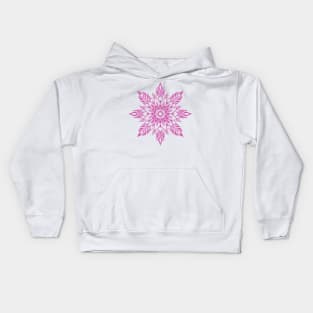 Pink mandala Kids Hoodie